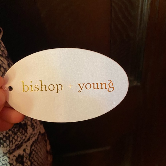 NWT Bishop + Young Tessa Snakeskin Camisole Tank - Medium - Picture 5 of 6